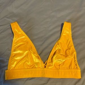 VS PINK bralette L (yellow)